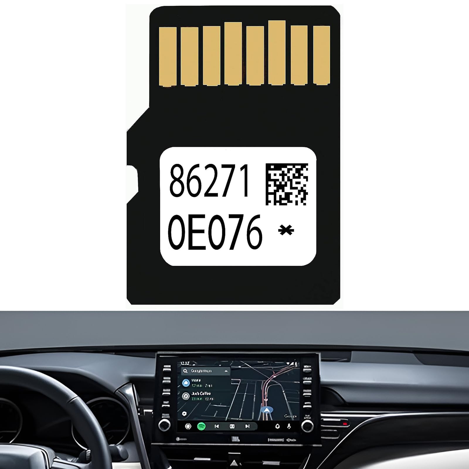 Navigation Sd Card Update Gps Map System Compatible With Toyota 4Runner Avalon Camry Corolla Highlander Prius Sequoia Sienna Tac